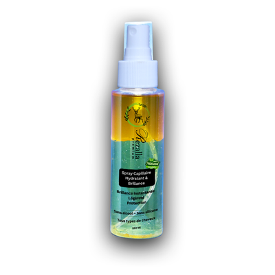 SPF 15 سبراي حماية الشعر من الحرارة